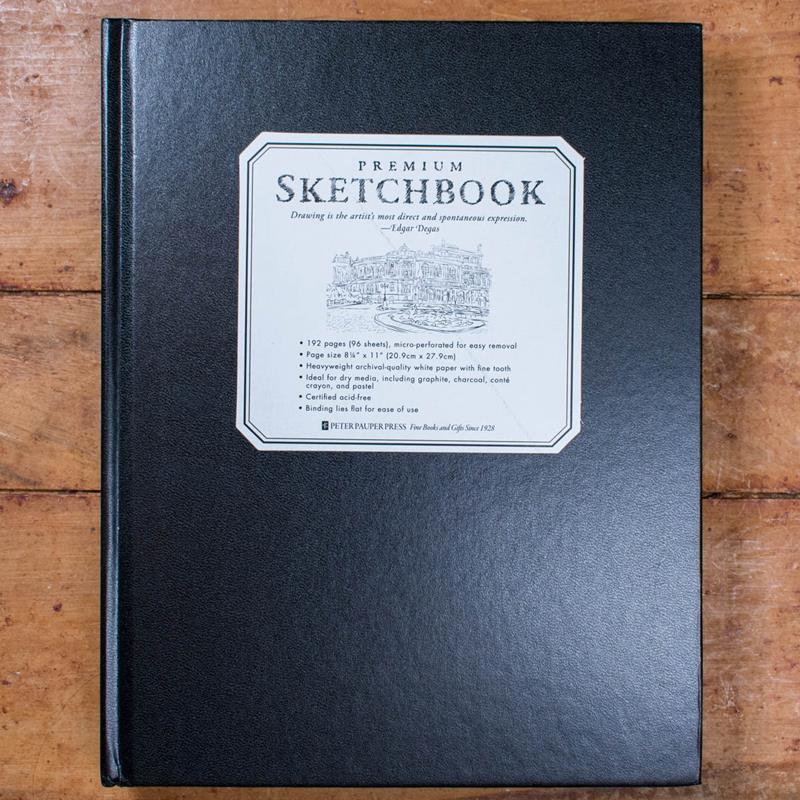 PREMIUM SKETCHBOOK: LARGE,PETER PAUPER PRESS,9781441310224