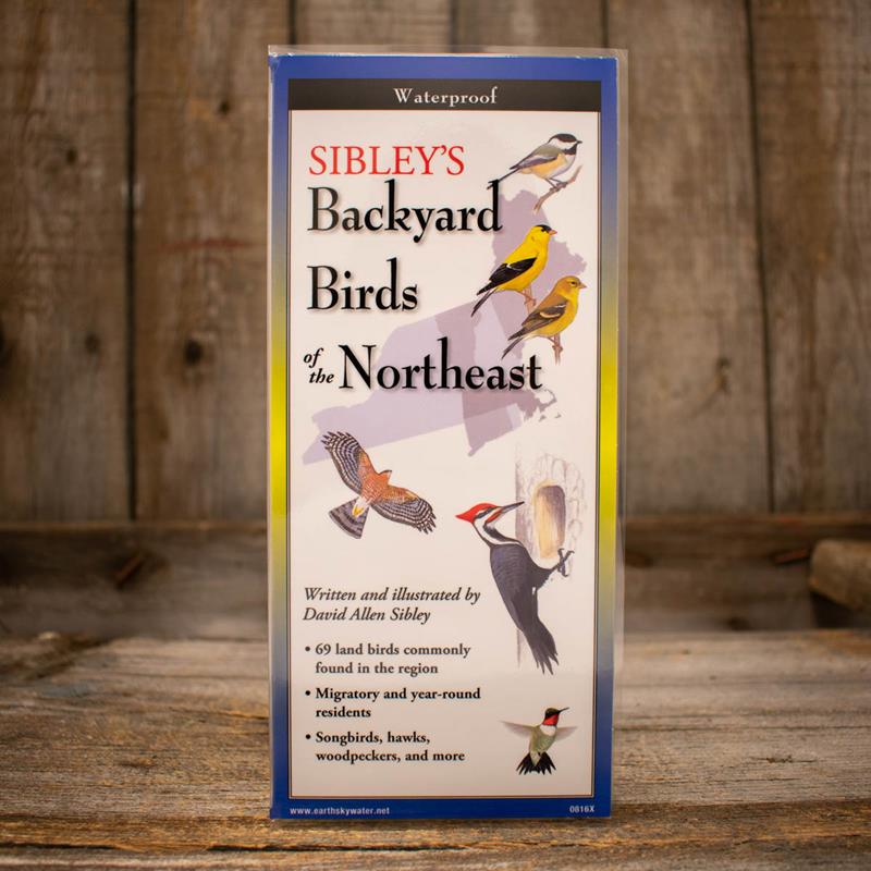 EARTH SKY + WATER GUIDES: BACKYARD BIRDS,EARTH SKY AND WATER,BBN-108