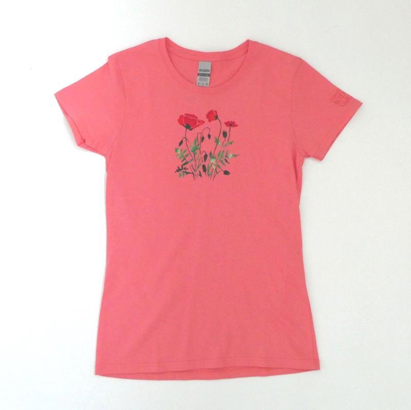 WOMEN'S POPPY TEE,POPPY