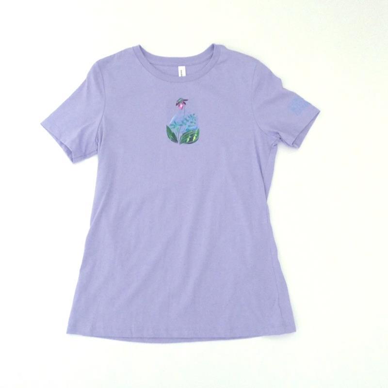 WOMEN'S LADY'S SLIPPER TEE,LADYSLIPPER