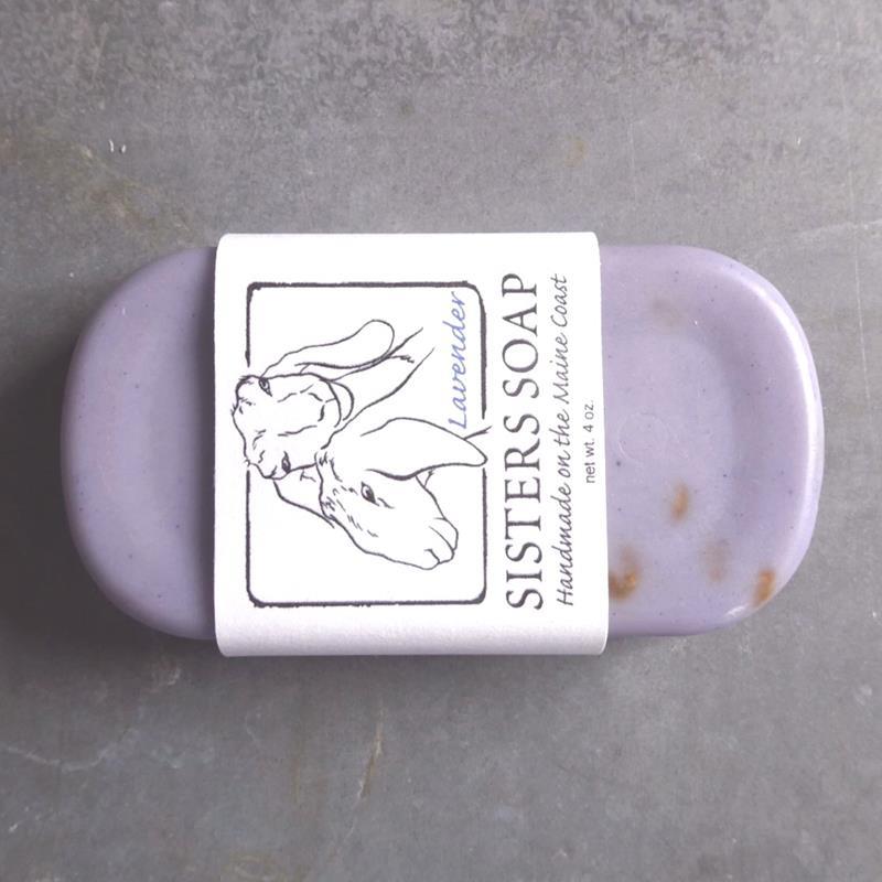 SISTERS GOAT MILK SOAP: LAVENDER THYME,SISTER'S SOAP,LAVENDER THYME