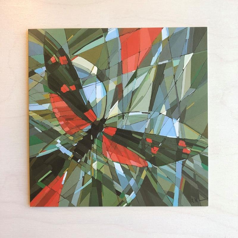 DRAGONFLY CARD,EVELINE HENNER ART,EVELINE HENNER ART