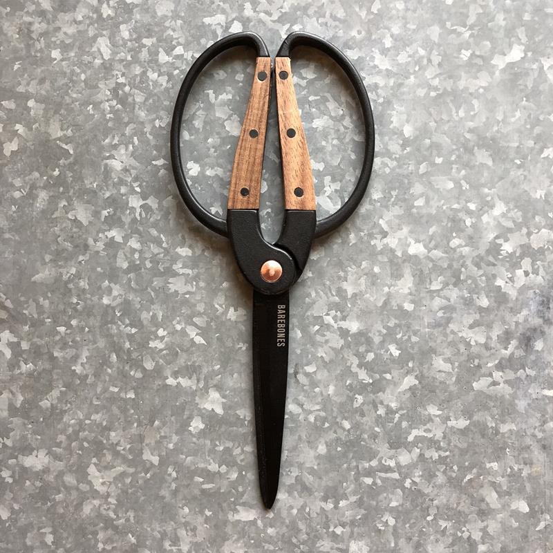 GARDEN SCISSORS: LARGE,BARE BONES,GDN-058