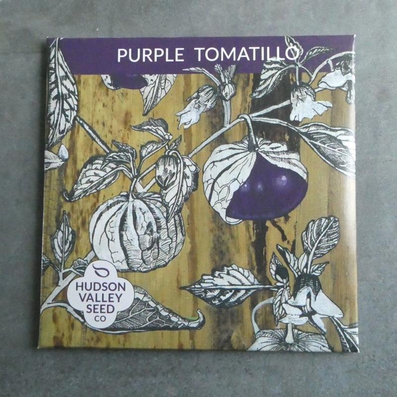 PURPLE TOMATILLO,HUDSON VALLEY SEEDS