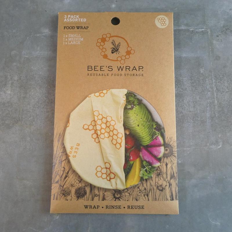 BEE'S WRAP: HONEYCOMB THREE PACK,BEES WRAP,3003
