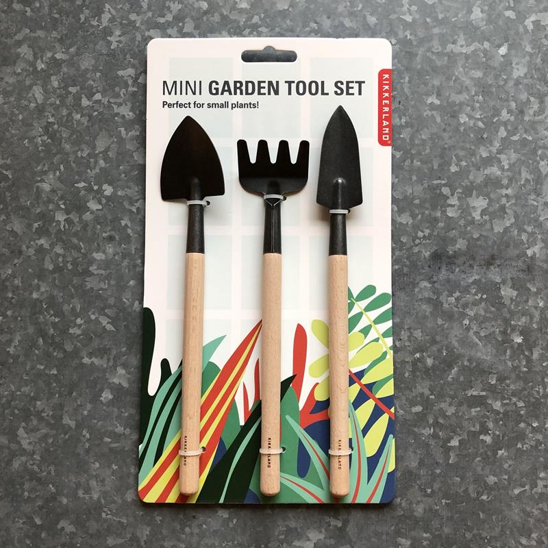 MINI GARDEN TOOL SET,KIKKERLAND,CD523
