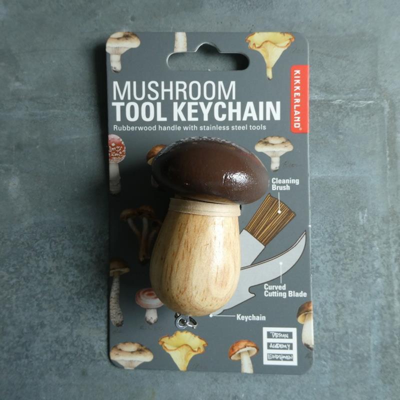 MUSHROOM TOOL KEYCHAIN,KIKKERLAND,CD146