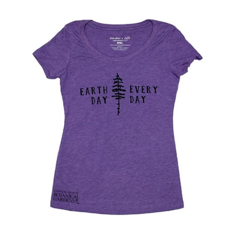 WOMEN'S EARTH DAY TEE,CINDER + SALT,838 LARGE