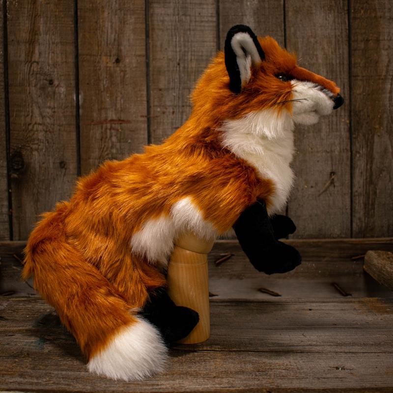STANDING RED FOX PUPPET,FOLKMANIS,2876
