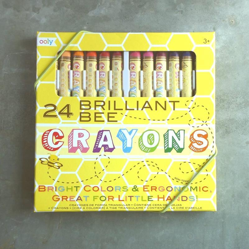 BRILLIANT BEE CRAYONS,OOLY,133-50