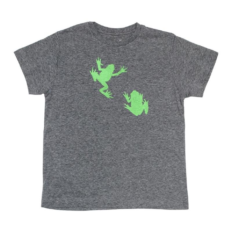 KID'S FROGS TEE,CINDER + SALT,925 LARGE