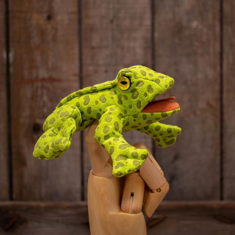 MINI FROG PUPPET,FOLKMANIS,2761