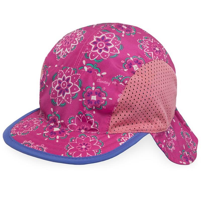 INFANT SUNFLIP HAT: ROSE AND IRIS,SUNDAY AFTERNOONS,S2F04738SOLROSE/IRIS