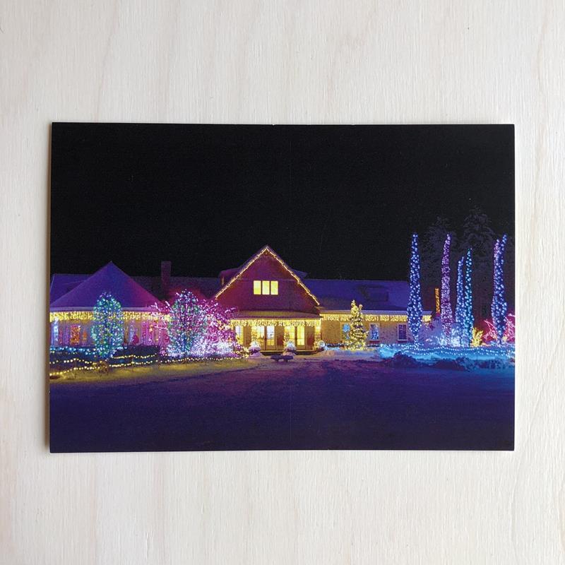 AGLOW VISITOR CENTER POSTCARD,PENMOR LITHOGRAPHERS