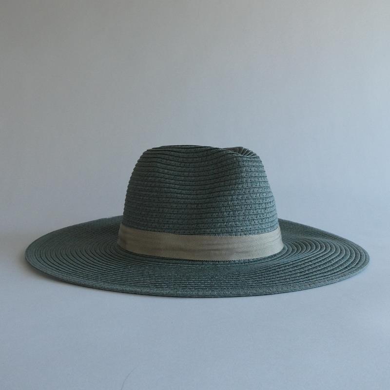 SUMMER FEDORA: SMOKE,TOUCAN HATS,CT57-5GG SMOKE
