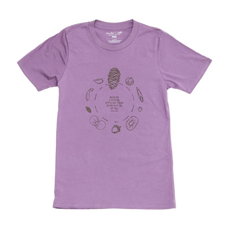TROLL TEE MEN'S: CIRCLE OF SEEDS,CINDER + SALT