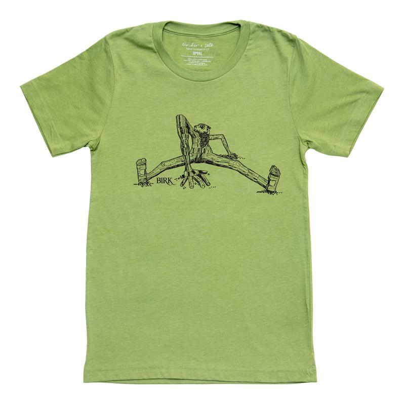 TROLL TEE MEN'S: BIRK,CINDER + SALT,3001CVC HTHR GRN SM