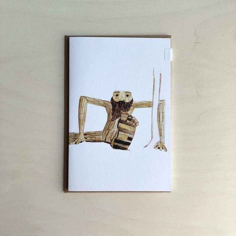 FOLDING CARD: BIRK,HAPPY COOKING,HAPPY COOKING