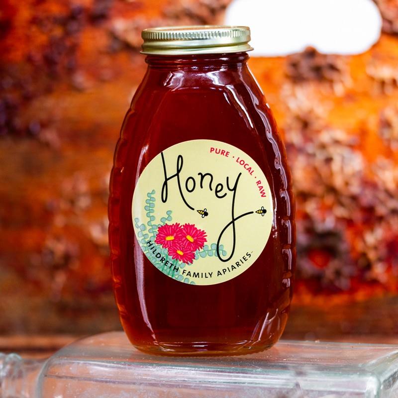 HILDRETH FAMILY HONEY: SUMMER,HILDRETH,1 LB JAR HONEY
