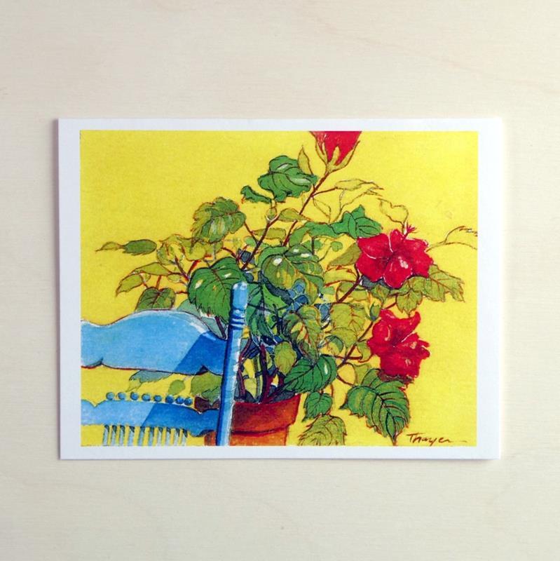 BLUE CHAIR CARD,SUZI THAYER