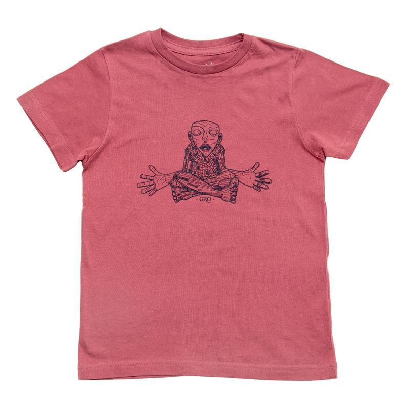 TROLL TEE KID'S: GRO,CINDER + SALT,6101 ROUGE KIDS LG