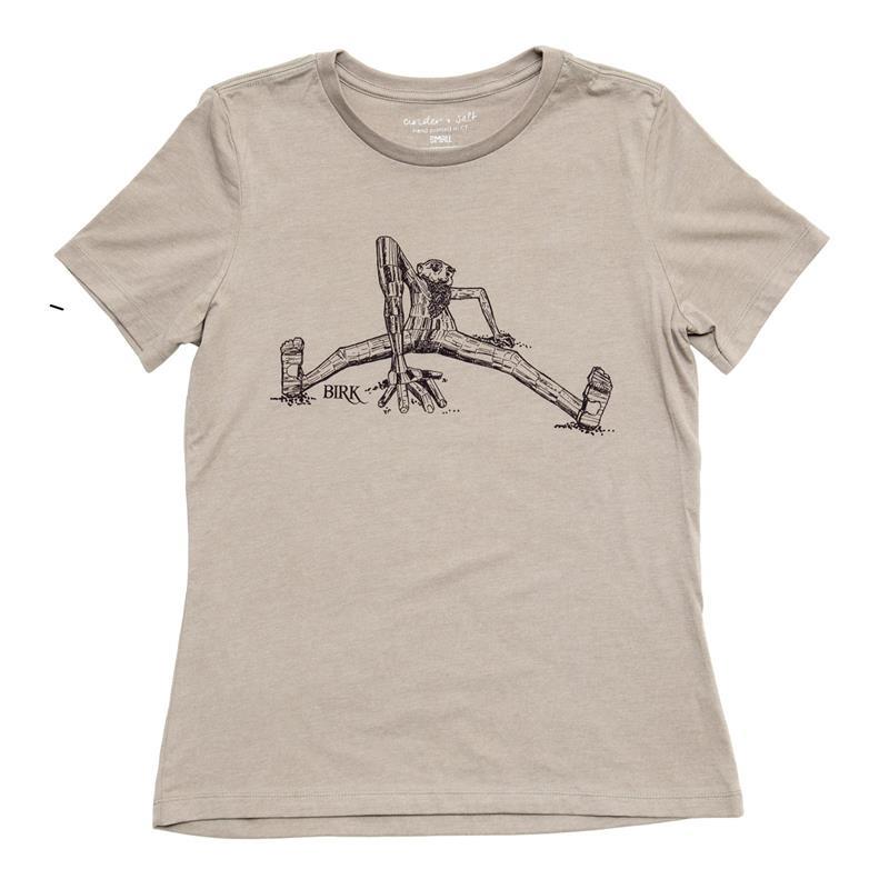 TROLL TEE WOMEN'S: BIRK,CINDER + SALT,6400CVC HTHR STN XL
