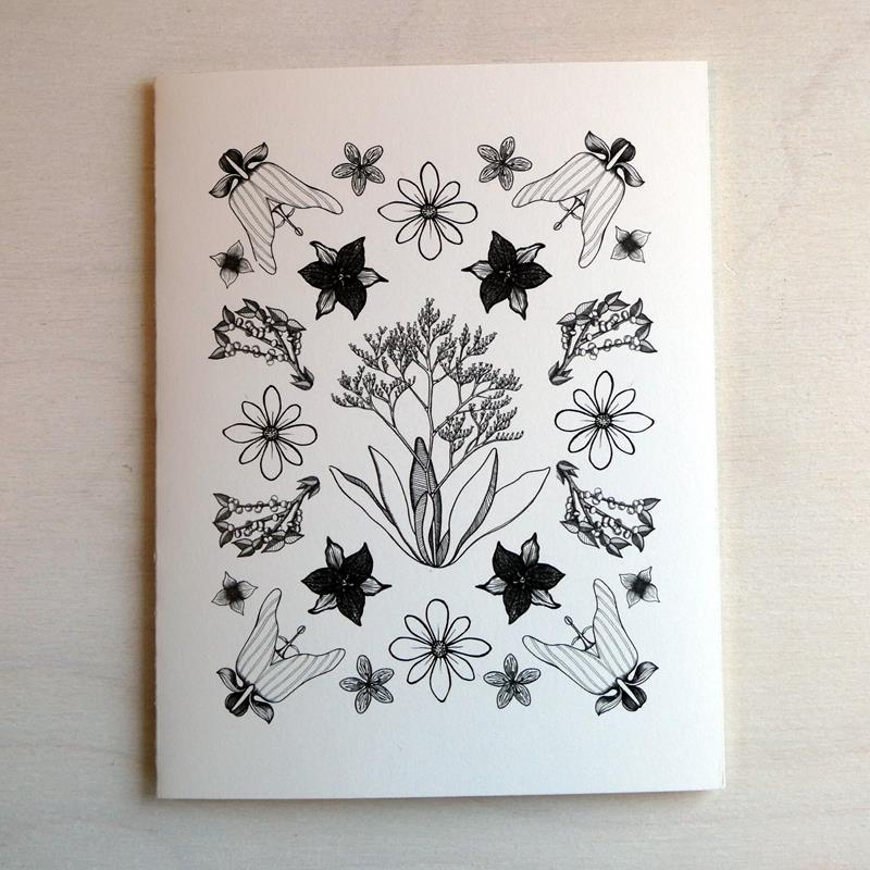 FLORA OF MAINE CARD: SEA LAVENDER AND FRIENDS,ISABELL ZOE CIOLFI,ISABELLA  ZOE CIOLFI
