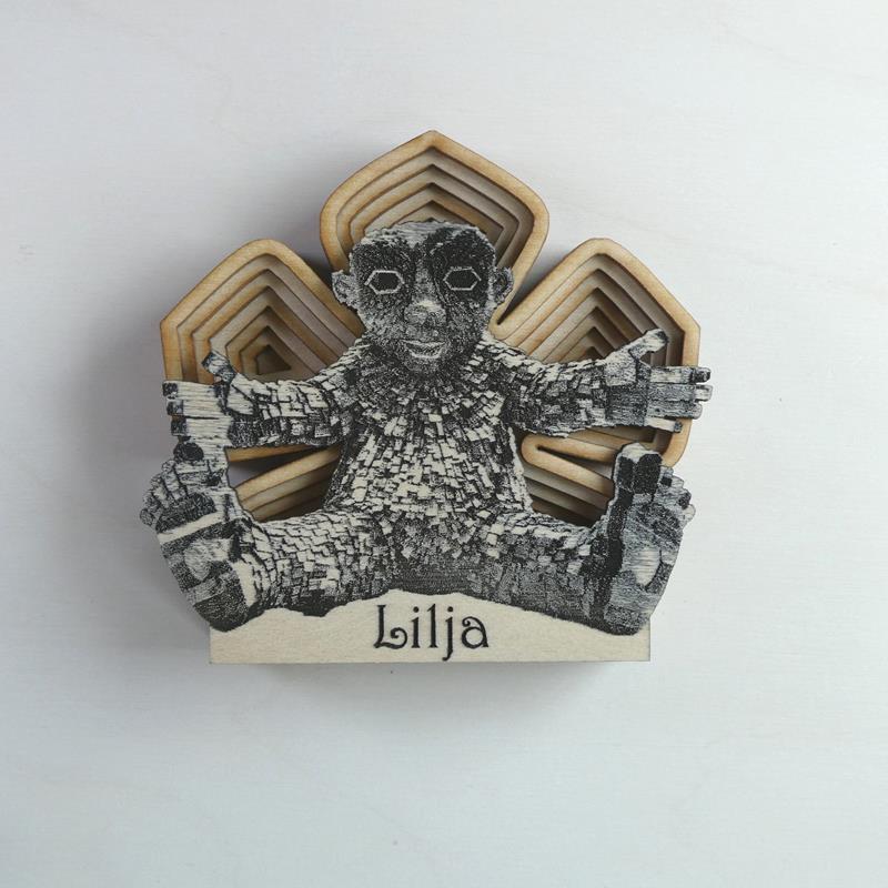 TROLL SHADOW BOX: LILJA,BALTIC BY DESIGN,LILJA SHADOW BOX