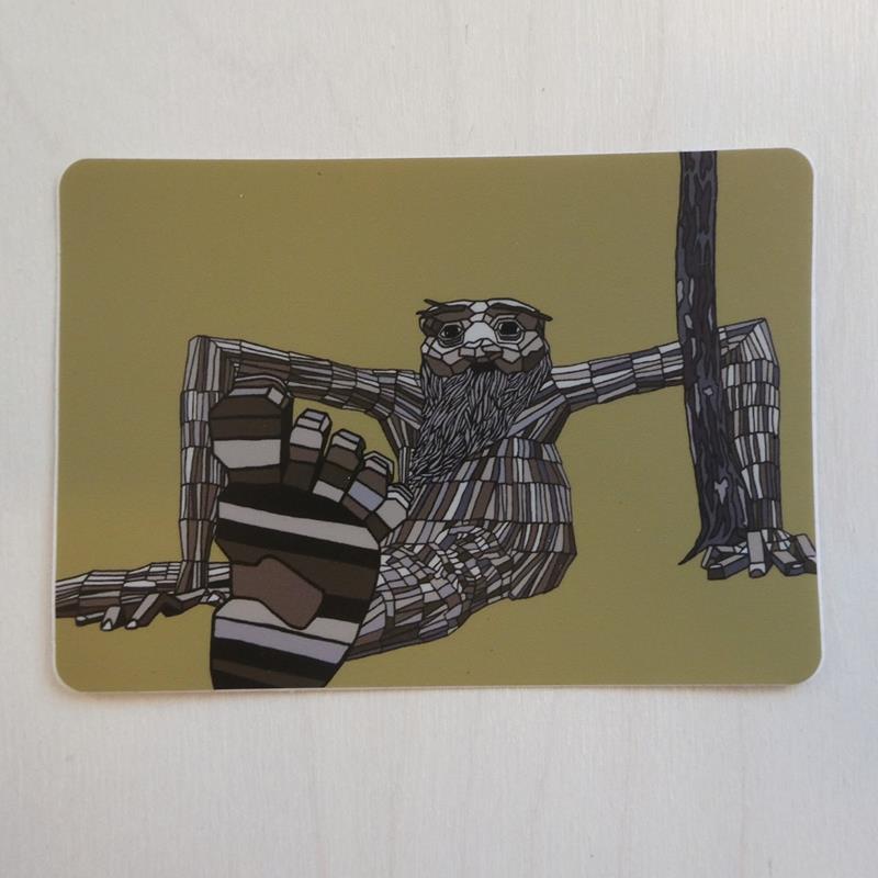 TROLL STICKER: BIRK,THINK GREENE,BIRK TROLL STICKER