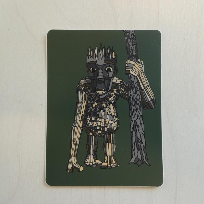 TROLL STICKER: ROSKVA,THINK GREENE,ROSKVA TROLL STICKER