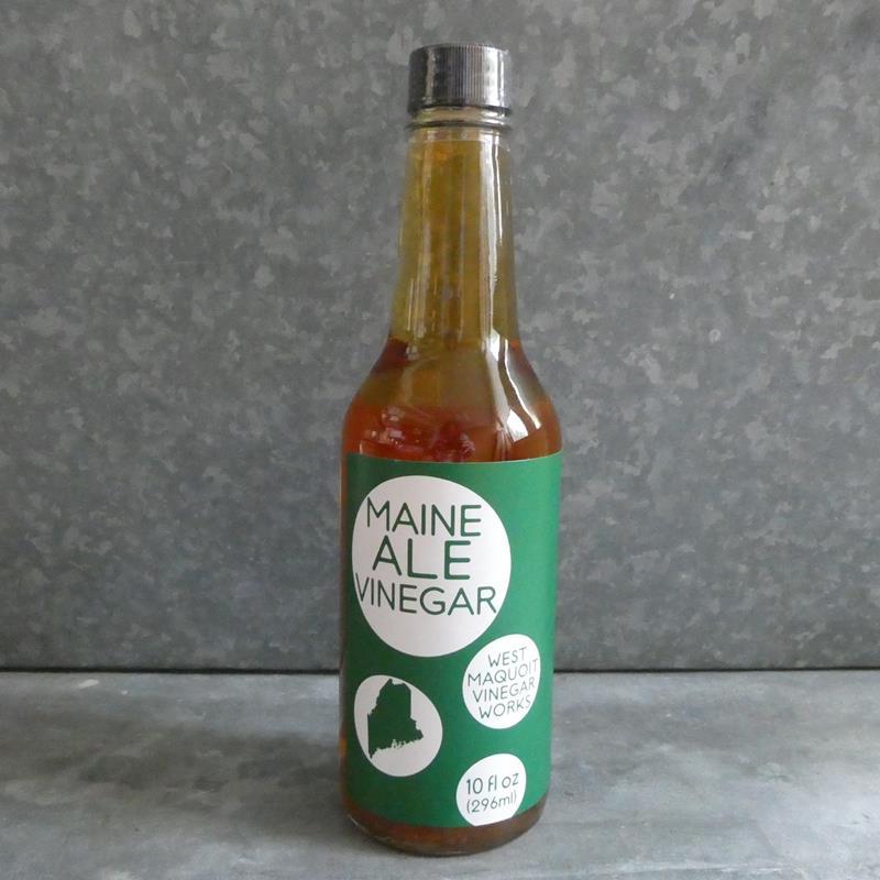 MAINE ALE VINEGAR,WEST MAQUOIT VINEGAR WORKS,10 OZ MAINE ALE
