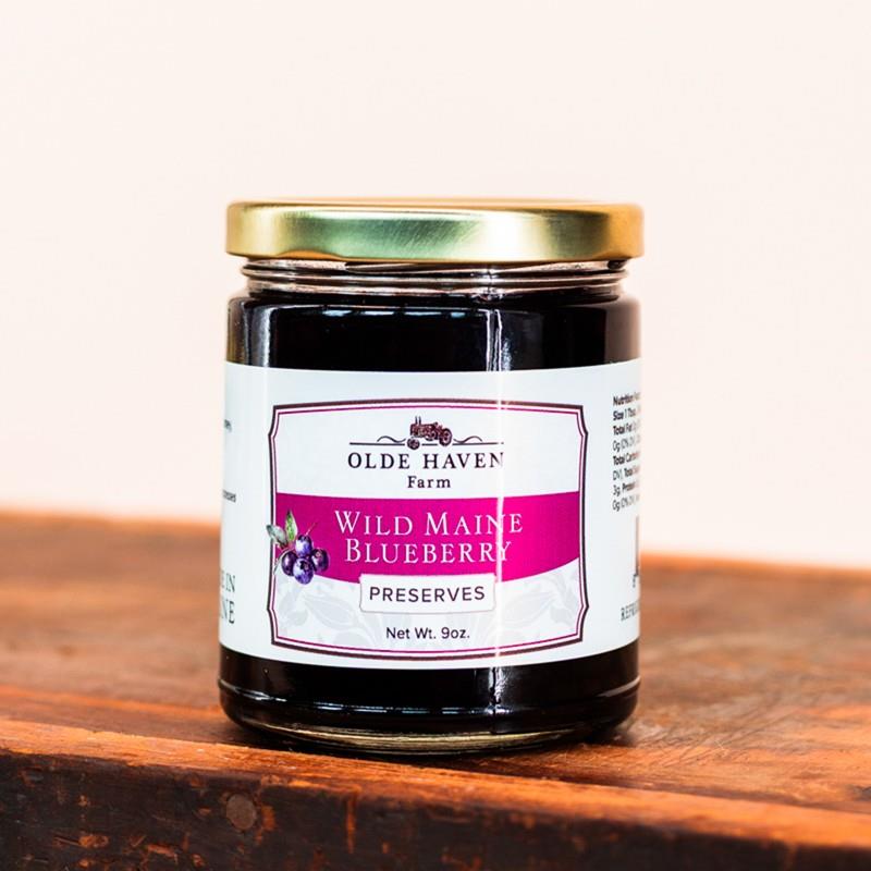 WILD MAINE BLUEBERRY PRESERVES,OLDE HAVEN FARM,850039913013
