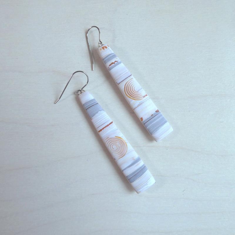 BIRCH EARRINGS: MEDIUM,BONNIE BISHOFF,MEDIUM BIRCH EARRING