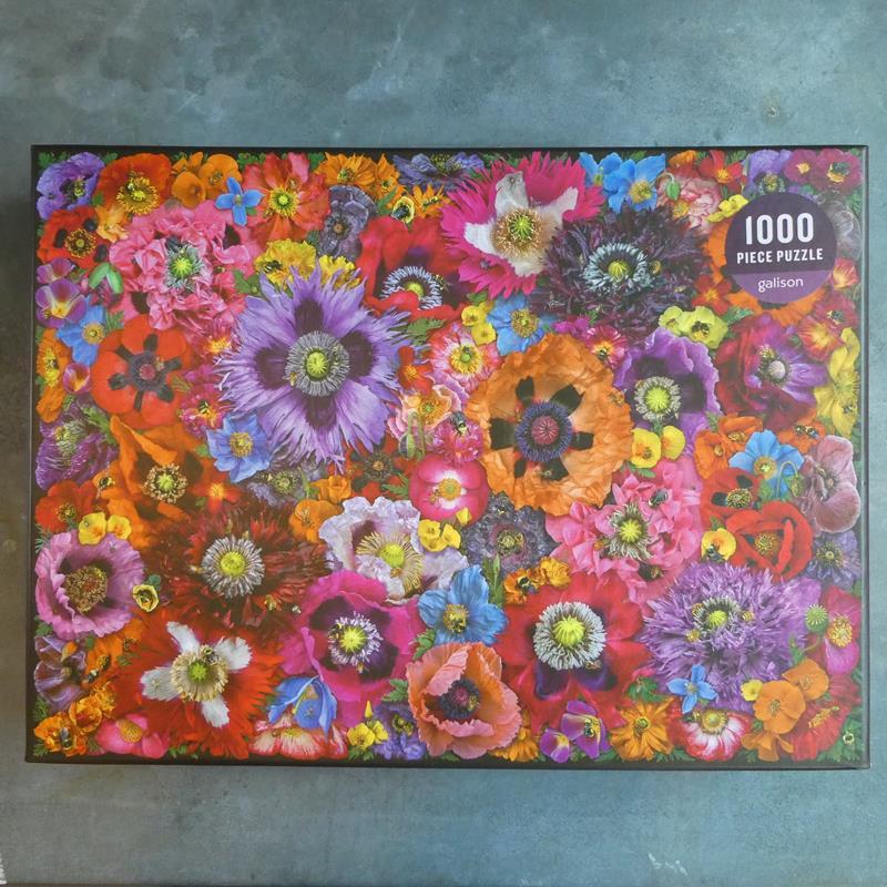 TROY LITTEN BEES IN THE POPPIES PUZZLE,GALISON,9780735375550
