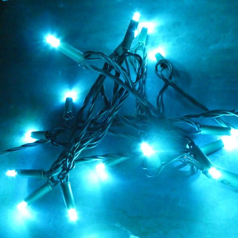 BANDED 5 MM LED LIGHTS: AQUAMARINE,S4LIGHTS,1103236-EF