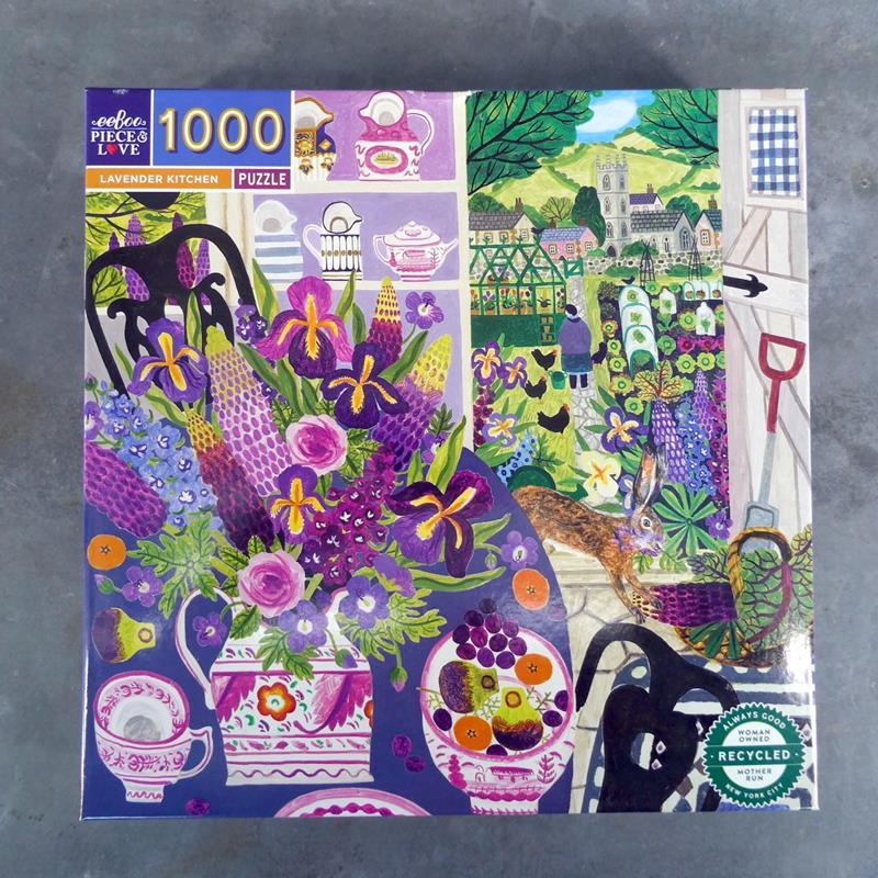 LAVENDER KITCHEN PUZZLE,EEBOO,PZTLVK