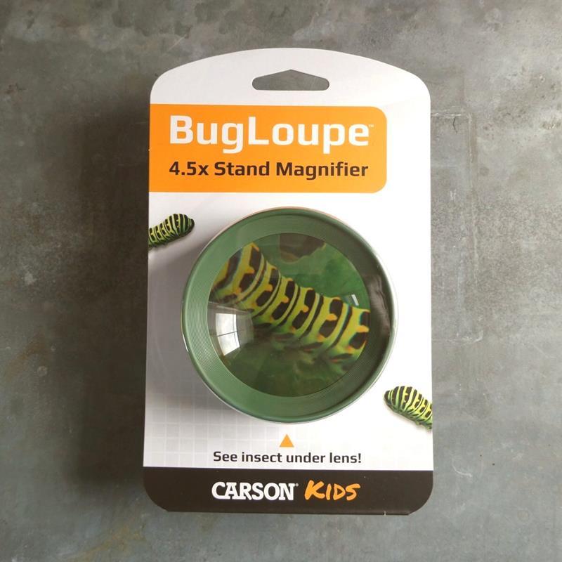 BUG LOUPE 4.5X MAGNIFIER FOR KIDS,CARSON OPTICAL,HU-55