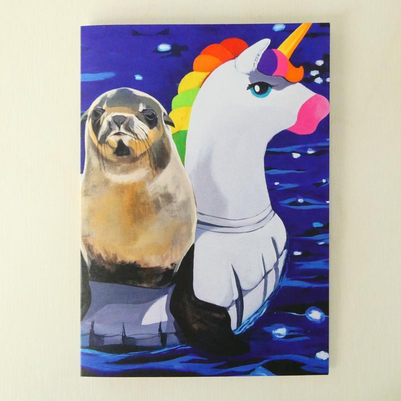 UNICORN DRIFTER CARD,FLYN COSTELLO,FLYN COSTELLO