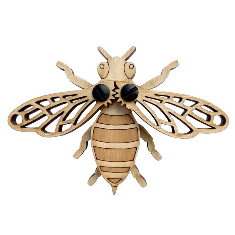 WOODEN 3D PUZZLE TOY: BEE,ZOOTILITY,ZL-INS-BEE