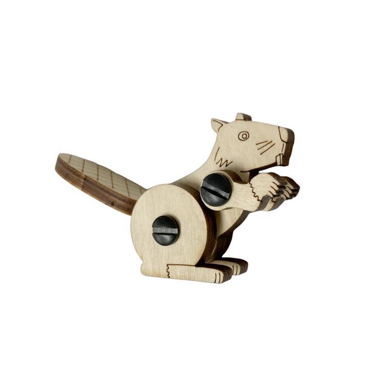 WOODEN 3D PUZZLE TOY: BEAVER,ZOOTILITY,ZL-WOO-BEAVER