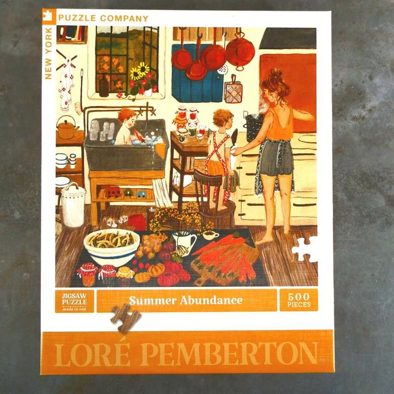SUMMER ABUNDANCE PUZZLE,NEW YORK PUZZLE CO,NPZLP2323
